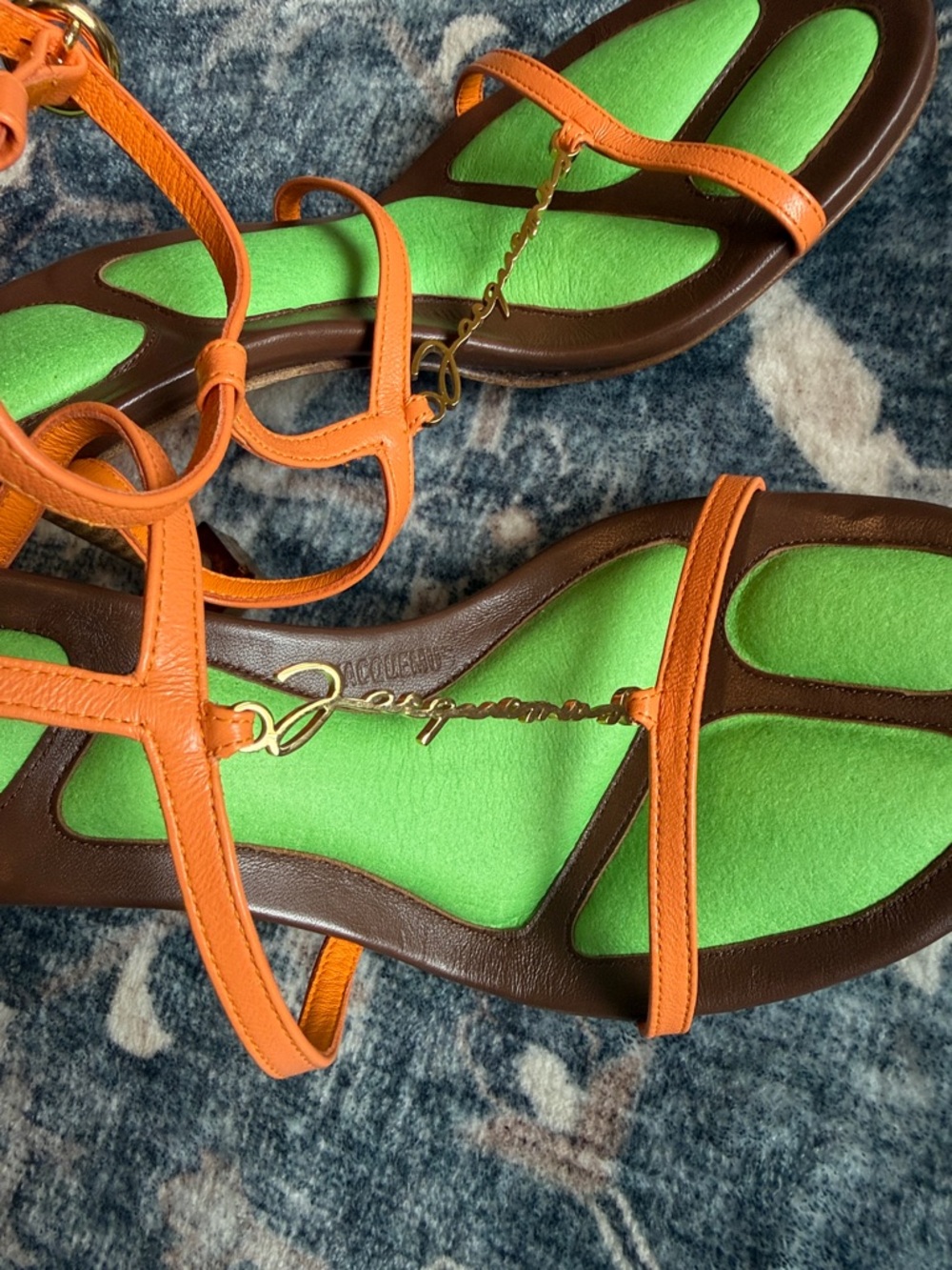 Jacquemus 'Pralu' sandals 37 : like New - Picture 14 of 15
